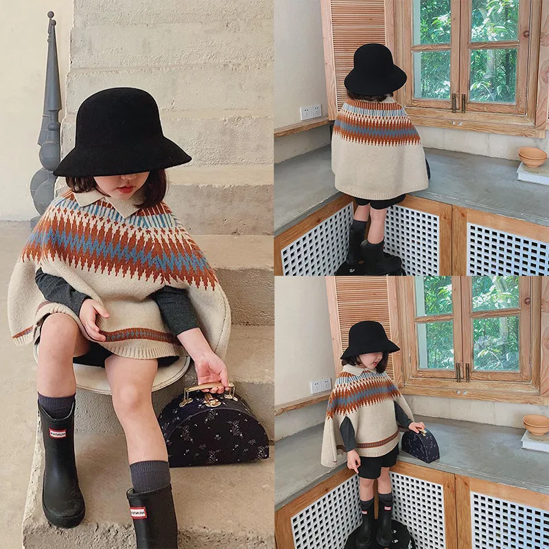 Baby Clothing Patterns Free - Jubah anak perempuan Korea, syal Sweater