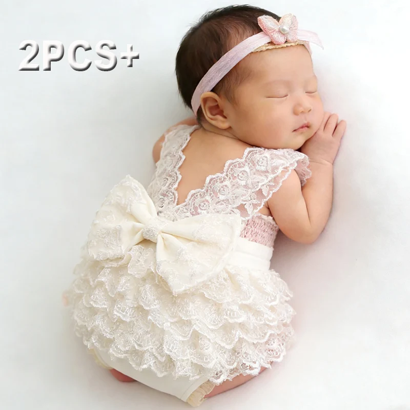 Baby Clothing Accessories - Ylsteed Set Baju Monyet Renda Fotografi
