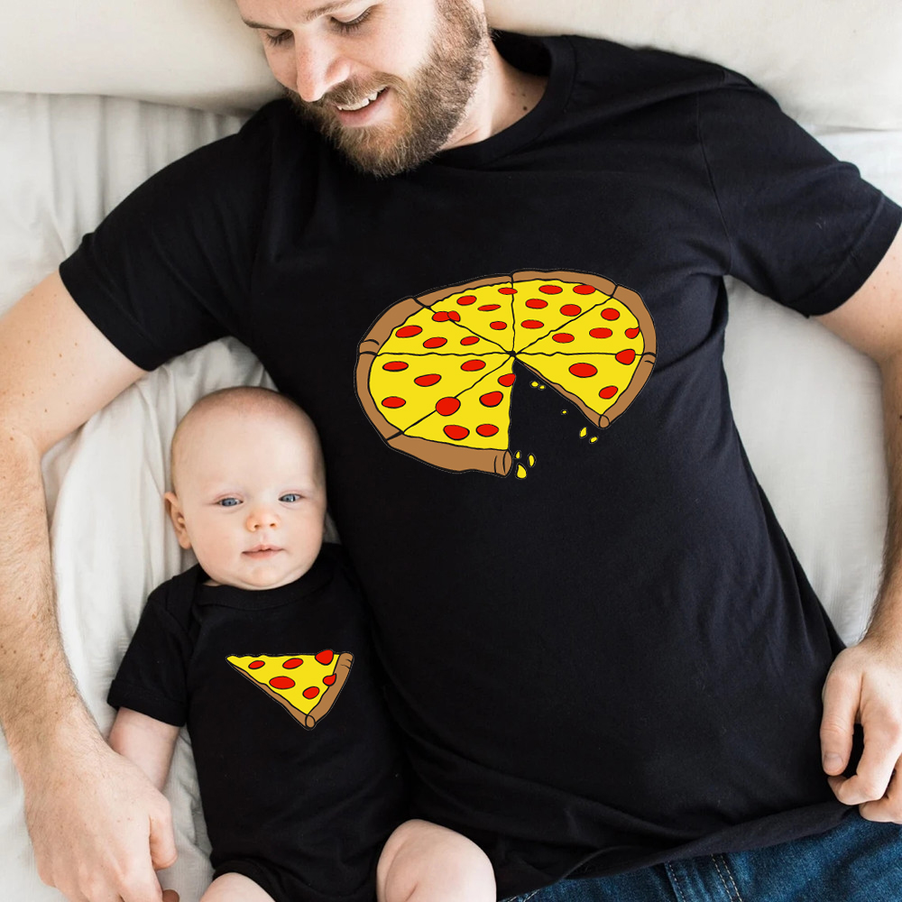 Baby Clothing Crochet - Kaos Anak Motif Pizza Lucu untuk