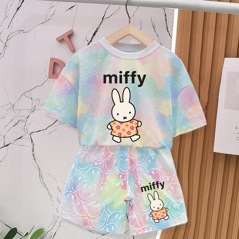 Baby Clothing For Summer - Set Pakaian Musim Panas Kelinci Miffy