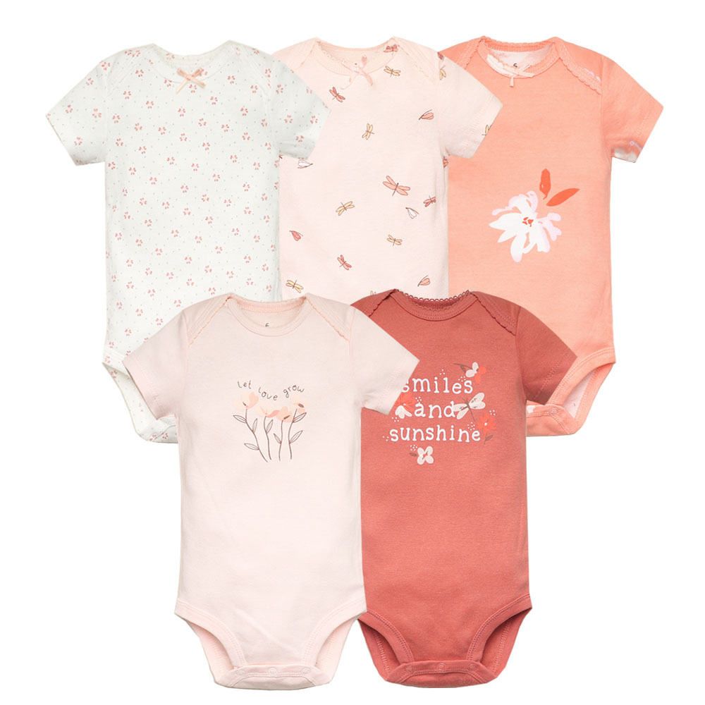 5 buah/lot Bodysuit bayi Fashi - Baby Clothing Crochet ulasan dan harga