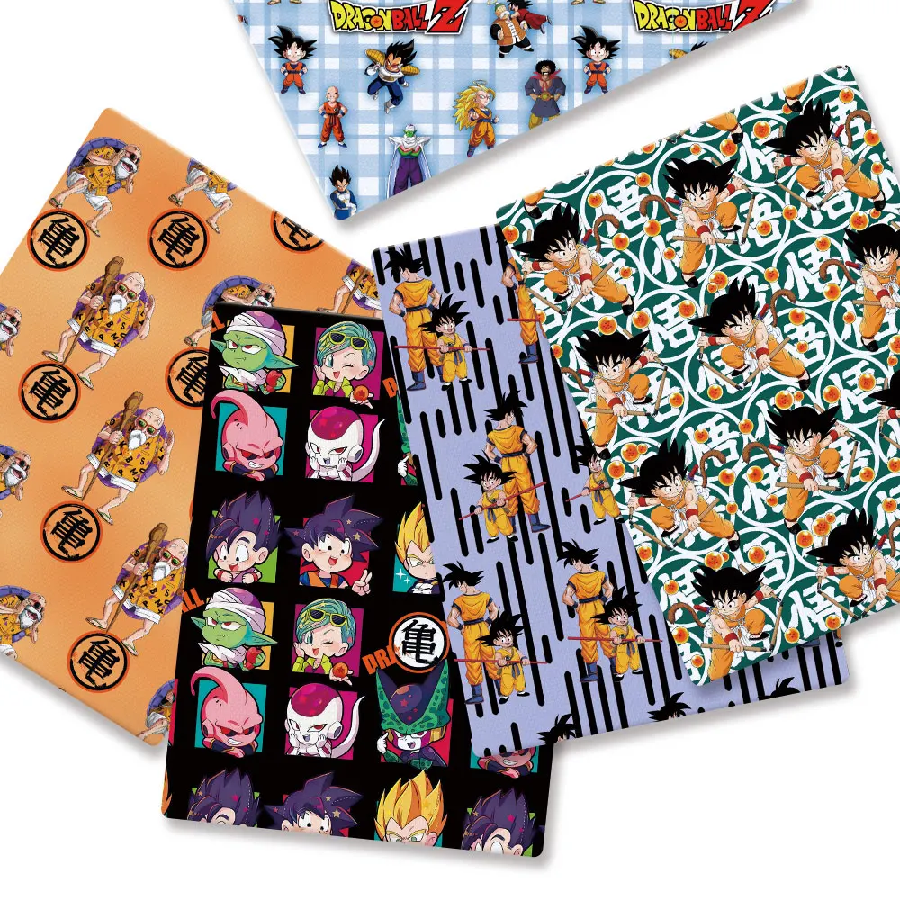 Kain Anime Dragon Ball 140*50c - Baby Clothing Fabric ulasan dan harga