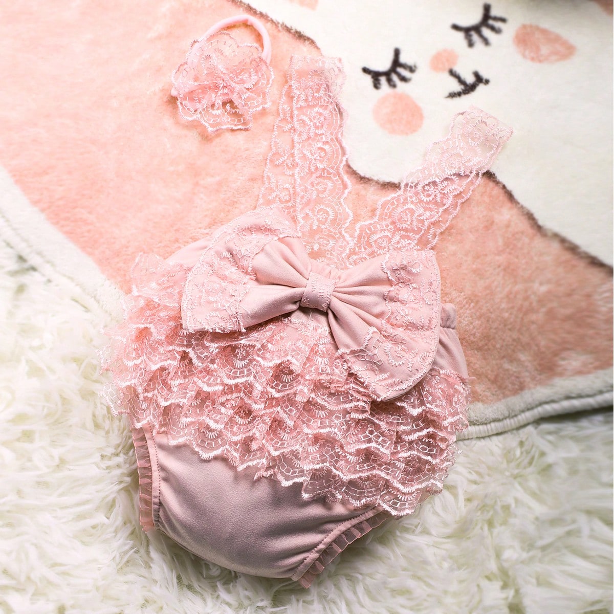 Ylsteed Set Baju Monyet Renda  - Baby Clothing Accessories ulasan dan harga
