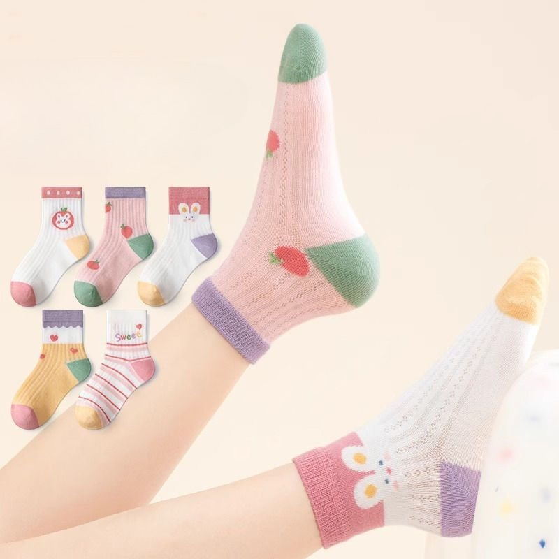 Kaus Kaki Anak-anak 5 Pasang/L - Baby Clothing For Summer ulasan dan harga