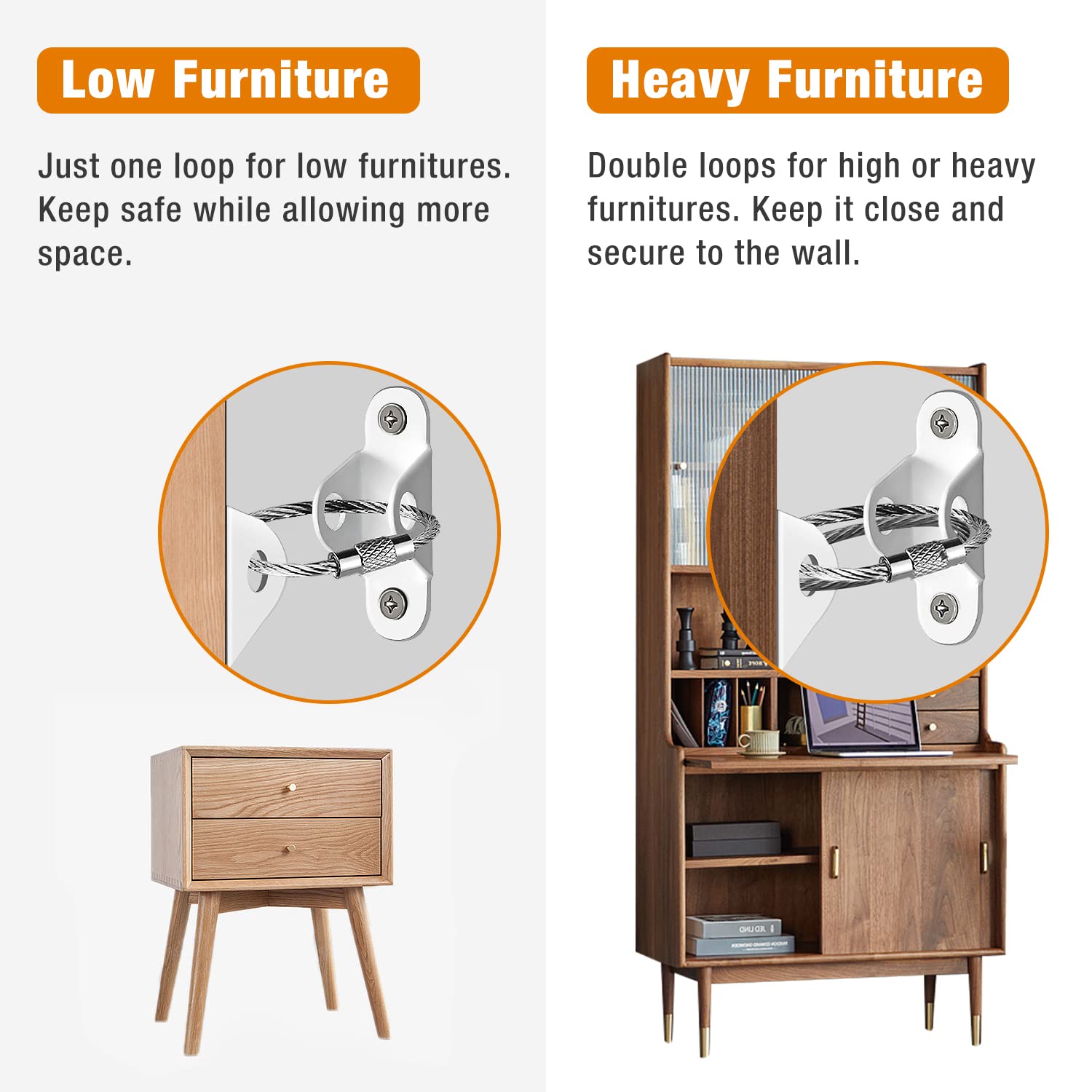 Pengikat Furnitur Anti-Terguli - Baby Clothing Cupboard ulasan dan harga