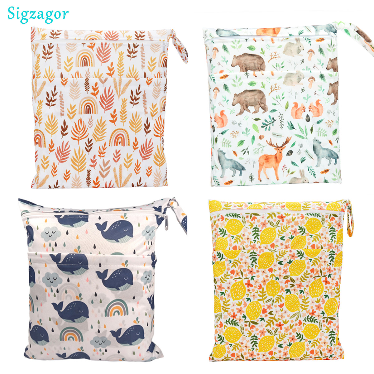 [Sigzagor] Tas Basah Kering De - Baby Clothing Cupboard ulasan dan harga