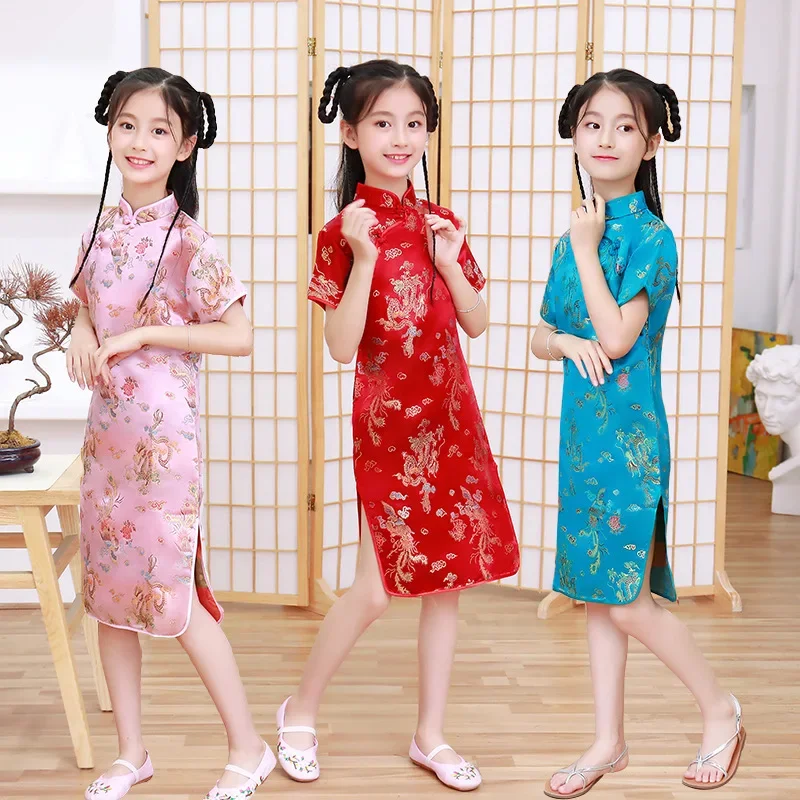 Gaun Cheongsam Anak Musim Pana - Baby Clothing For Summer ulasan dan harga
