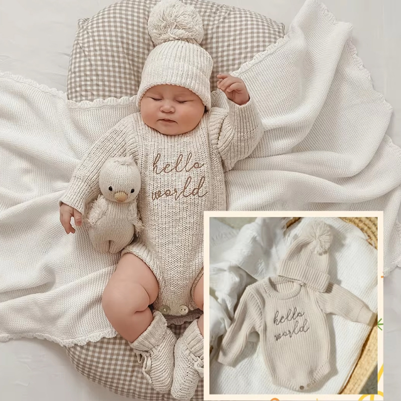 Ylsteed Hello World Romper fot - Baby Clothing Accessories ulasan dan harga
