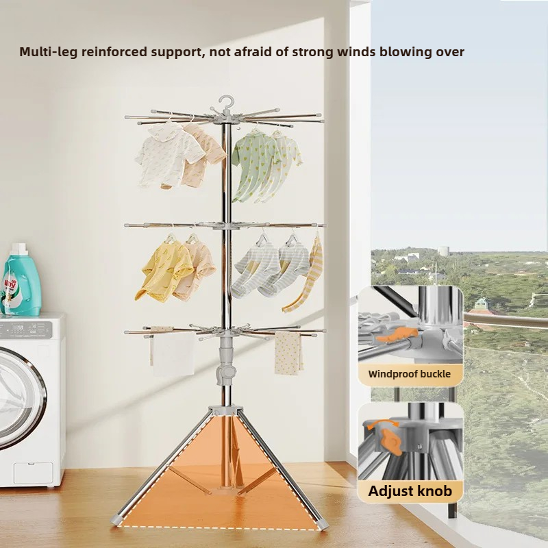 Rak Pengering Pakaian Bayi-Org - Baby Clothing Display Stand ulasan dan harga